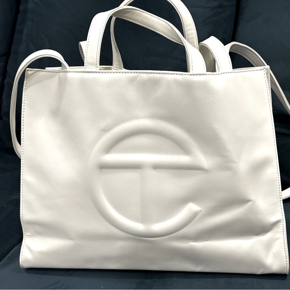 Medium White Telfar Bag (Authentic)